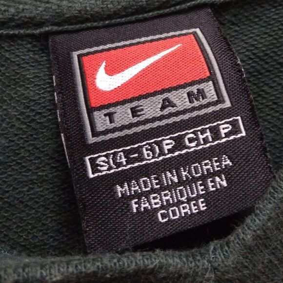 Vintage Nike Center Swoosh Oregon Ducks V-Neck Sweatshirt - Picture 4 of 8